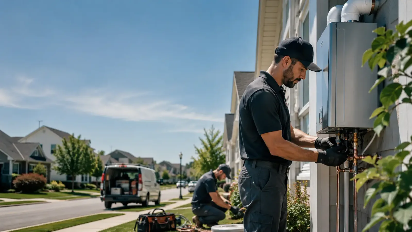 Tankless Water Heater Installation in Devine, TX